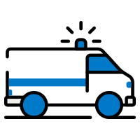 Icono de una ambulancia.